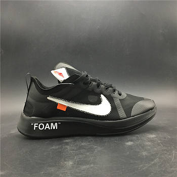  Nike Zoom Fly Off-White Black Silver