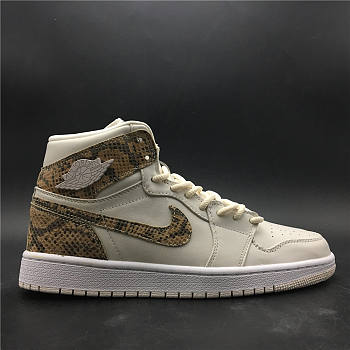 Jordan 1 Retro High White Snake