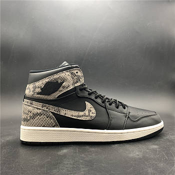 Jordan 1 Retro High Black Snake