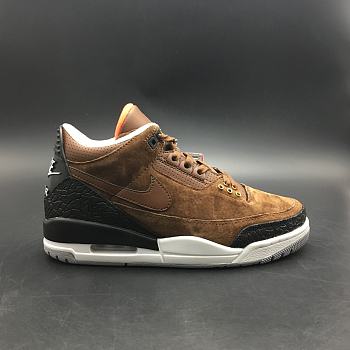 Air Jordan 3 JTH NRG Tinker Chocolate Black White 