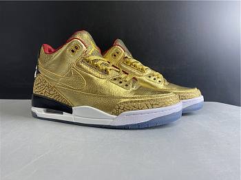 Jordan 3 JTH Spike Lee Gold Oscars