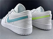 Air Jordan 1 Low White Neon - CW7035-100  - 5