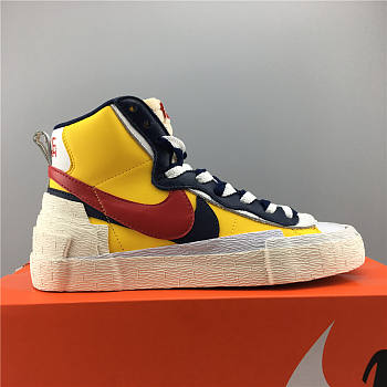 Sacai x Nike Blazer Mid Yellow Blue