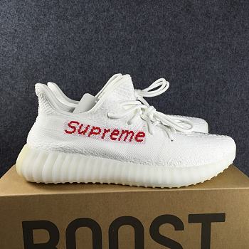 Supreme x Yeezy Boost 350 V2 Triple White