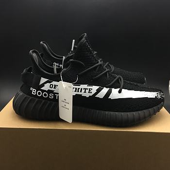 Off-White x Yeezy Boost 350 V2 'Black'