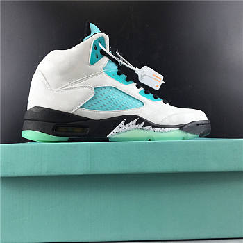 Air Jordan 5 Island Green 