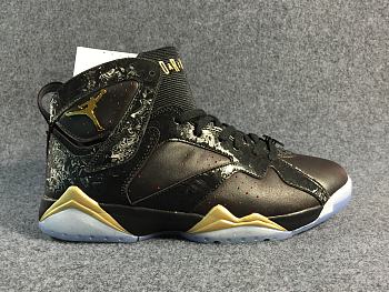 Air Jordan 7 Retro Doernbecher Black Gold 