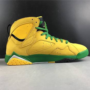 Air Jordan 7 Oregon Ducks Yellow