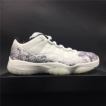 Air Jordan 11 Low Snakeskin Light Bone