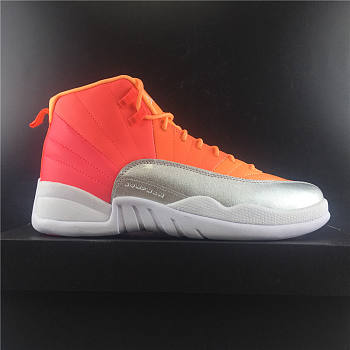 Air Jordan 12 Pink Orange