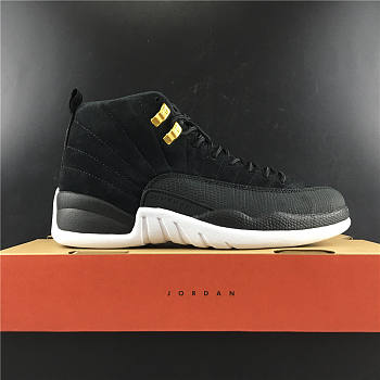 Air Jordan 12 Reverse Taxi Black