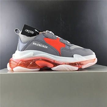 Balenciaga Triple S Grey Red