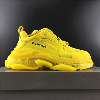 Balenciaga Triple S Clear Sole Yellow