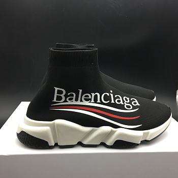 Balenciaga Speed Trainers Coca-Cola Black