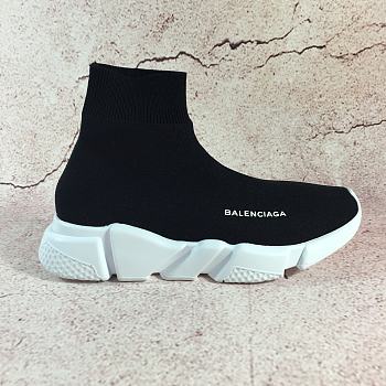 Balenciaga Speed Trainer Black White Sole