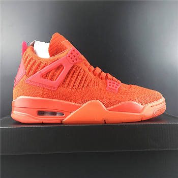 Jordan 4 Retro Flyknit Red