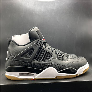 Air Jordan 4 Retro Laser Black Gum