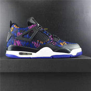 Jordan 4 Retro Black Rush Violet