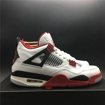 Air Jordan 4 Retro OG Fire Red White 