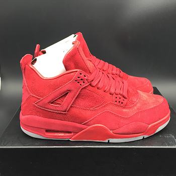 Air Jordan 4 x KAWS Red