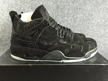 Air Jordan 4 x KAWS Black