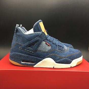 Air Jordan 4 Retro Levi's Denim (Tag with Levi's Logo)