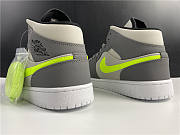 Air Jordan 1 Mid Gunsmoke Volt - 554724-072 - 4