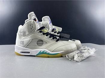 Air Jordan 5 Retro SP Off White Grey White