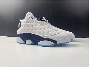 Air Jordan 13 Retro White Obsidian Powder Blue