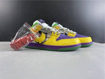 Nike SB Dunk Low Pro IW Purple/Yellow