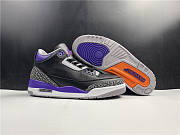 Air Jordan 3 Retro Black Court Purple - CT8532-050 - 5