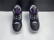 Air Jordan 3 Retro Black Court Purple - CT8532-050 - 3