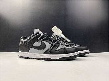 Off-White x Nike Dunk Low Silver Toe