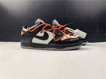 Off-White x Nike Dunk Low Black White Panda  - CT0856 -001