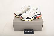 Balenciaga Triple S White Black Red - 533882W09E19000 - 3