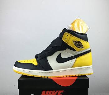 Air Jordan 1 Retro High Yellow Toe - AR1020-700 