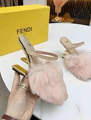 FENDI FIRST Pink mink high-heeled sandals - 8R8212AHGHF1FFZ - 1