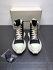 Rick Owens Abstract High Top Black Milk - DU21S2840 TNAP 91111 - 5