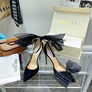 Jimmy Choo Aveline 100 sandals in Black - 5