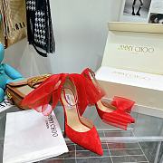 Jimmy Choo Aveline 100 sandals in Red - 3