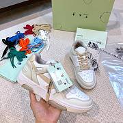 OFF-WHITE OOO Low Out Of Office White Beige  - 5