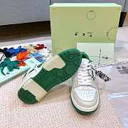 OFF-WHITE OOO Low Out Of Office White Green - OMIA189R21LEA0010155  - 4