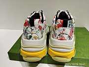 Gucci x Balenciaga The Hacker Project Triple S Flora Print - ‎677195 UL110 8461 - 4