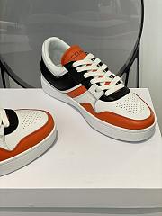 Celine Trainer Low Lace-up Sneaker Orange Black - 5