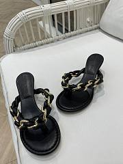 Bottega Veneta Black Dot Sandals - 659002V0V501000 - 2