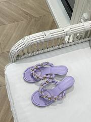 Bottega Veneta Lilac Dot Sandals  - 3