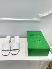 Bottega Veneta White Band Sandals - 4