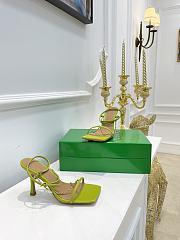 Bottega Veneta Lime Stretch chain-strap Sandals - 1