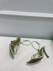 Bottega Veneta Mint Stretch chain-strap Sandals - 3