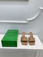 Bottega Veneta Beige Quilted Leather Lido Mules - 5